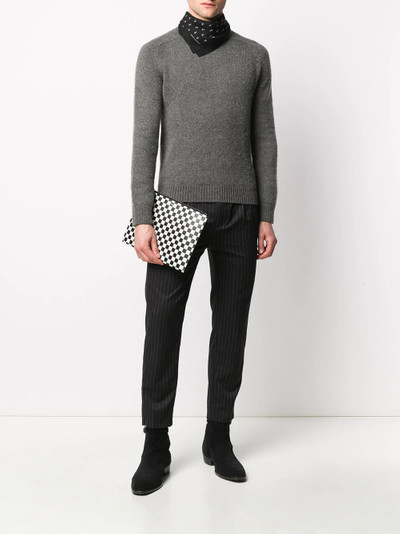 SAINT LAURENT round neck jumper outlook