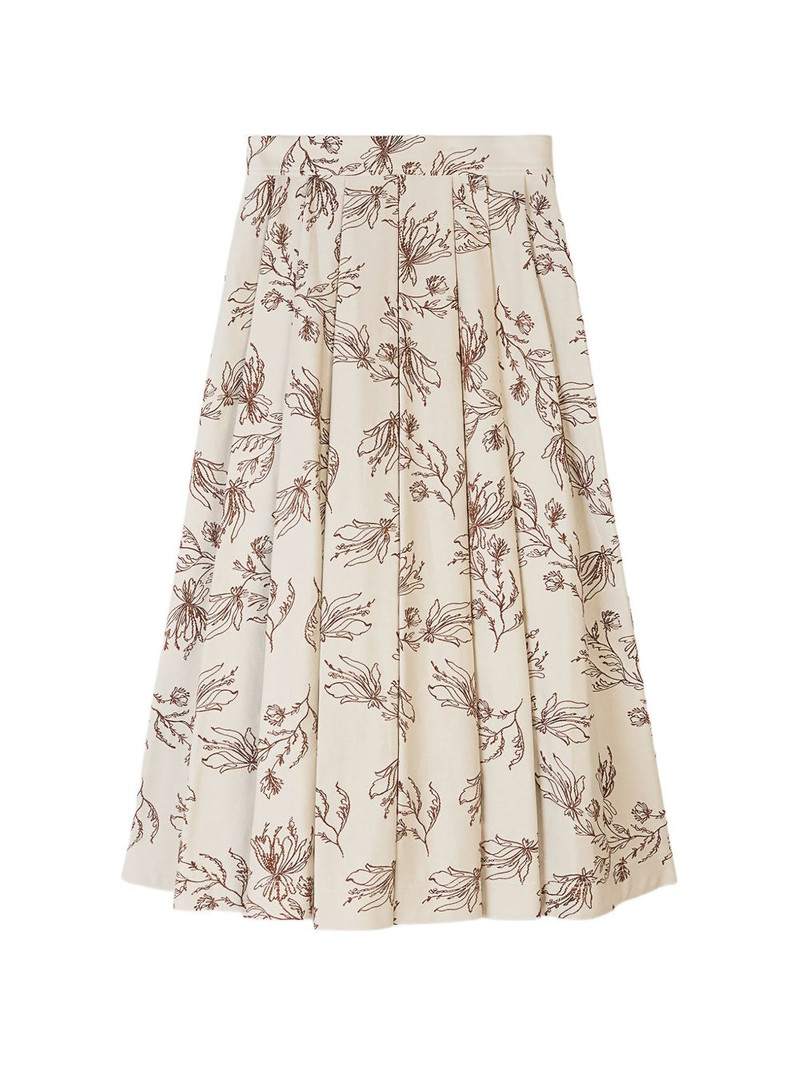 floral midi skirt 1