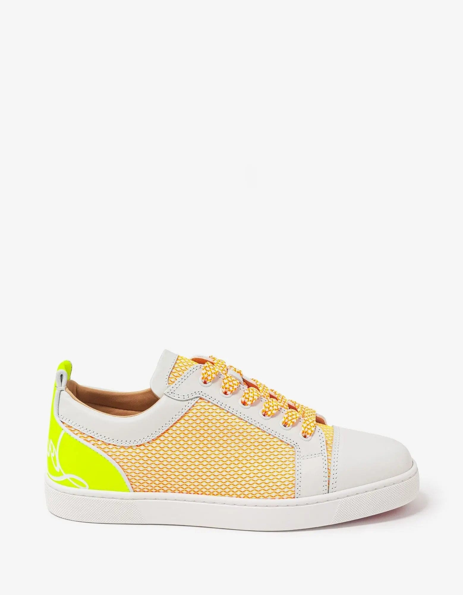 Christian Louboutin Fun Louis Junior Multicolour Panel Trainers - 6