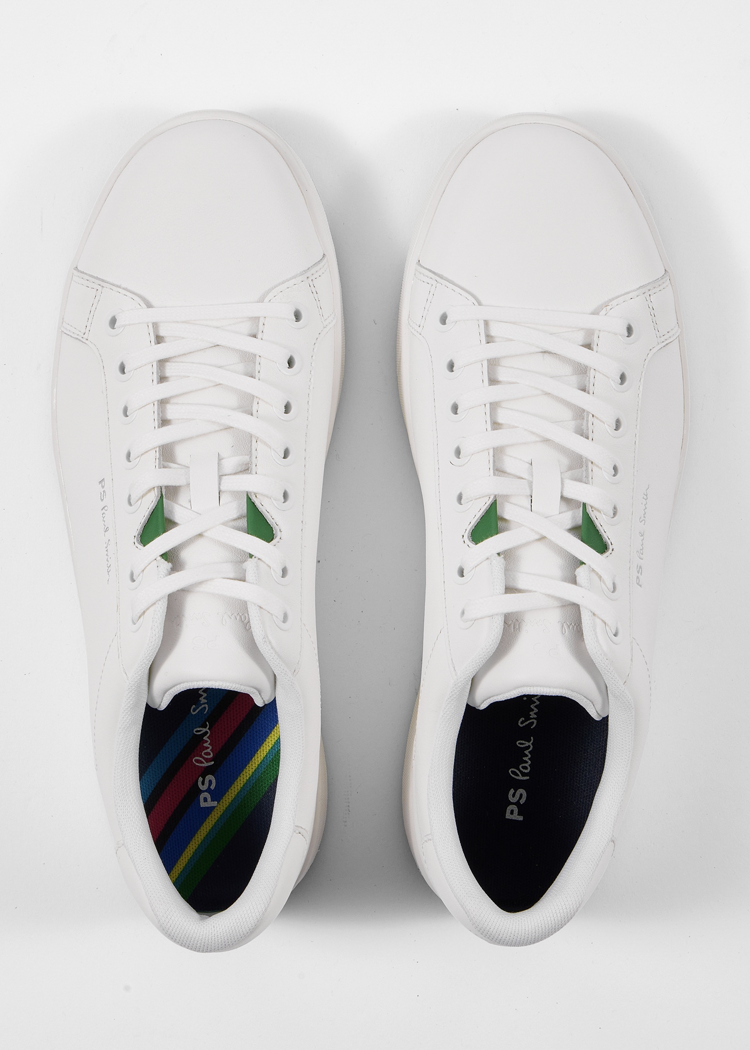 White 'Albany' Trainers - 3
