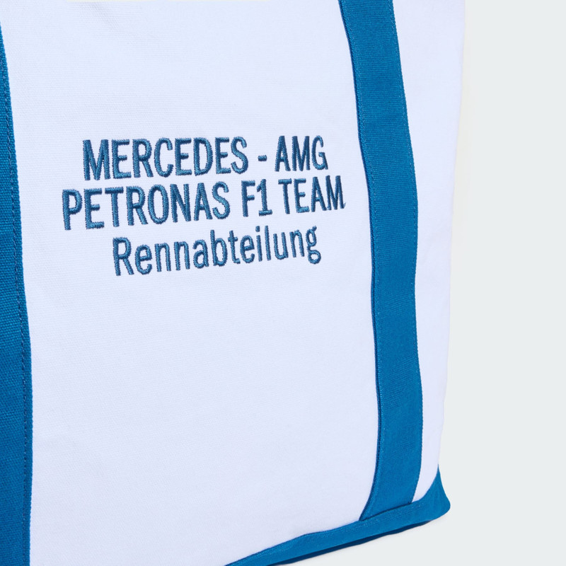 Mercedes - AMG Petronas Formula 1 Team Blue Wonder Tote Bag 3