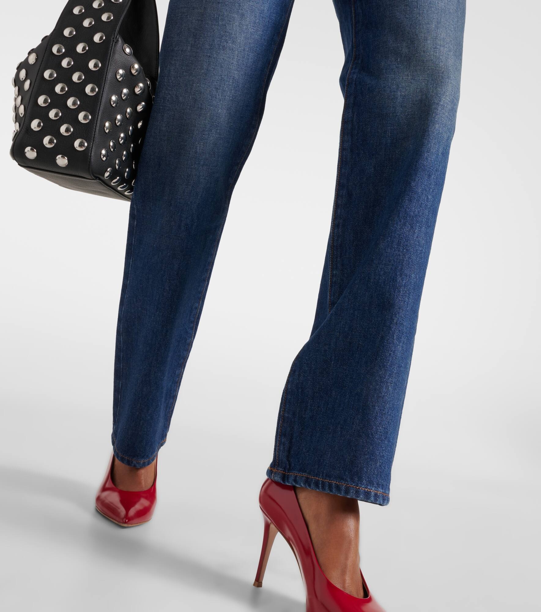 Low-rise straight jeans - 5