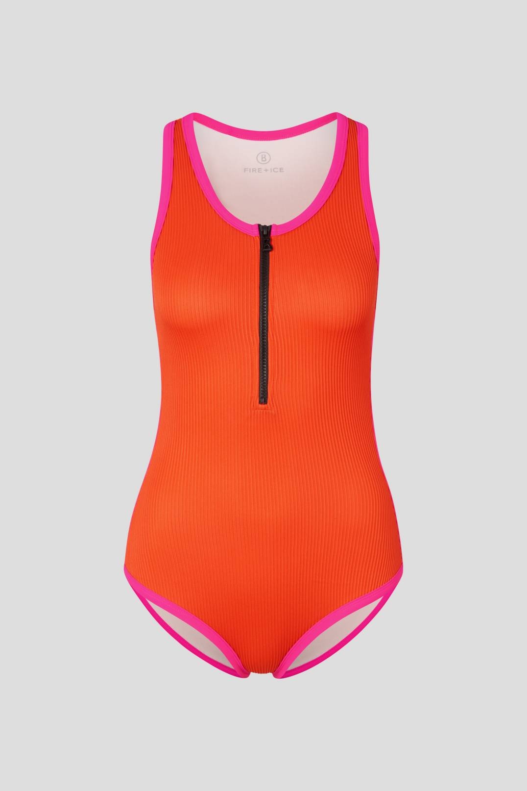 ZOE SWIMSUIT IN ORANGE/PINK - 1