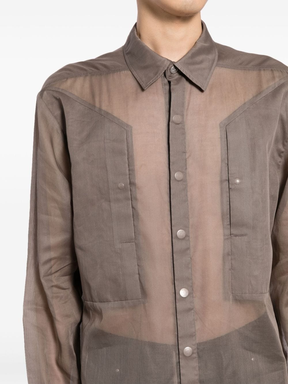 Jumbo sheer shirt - 5