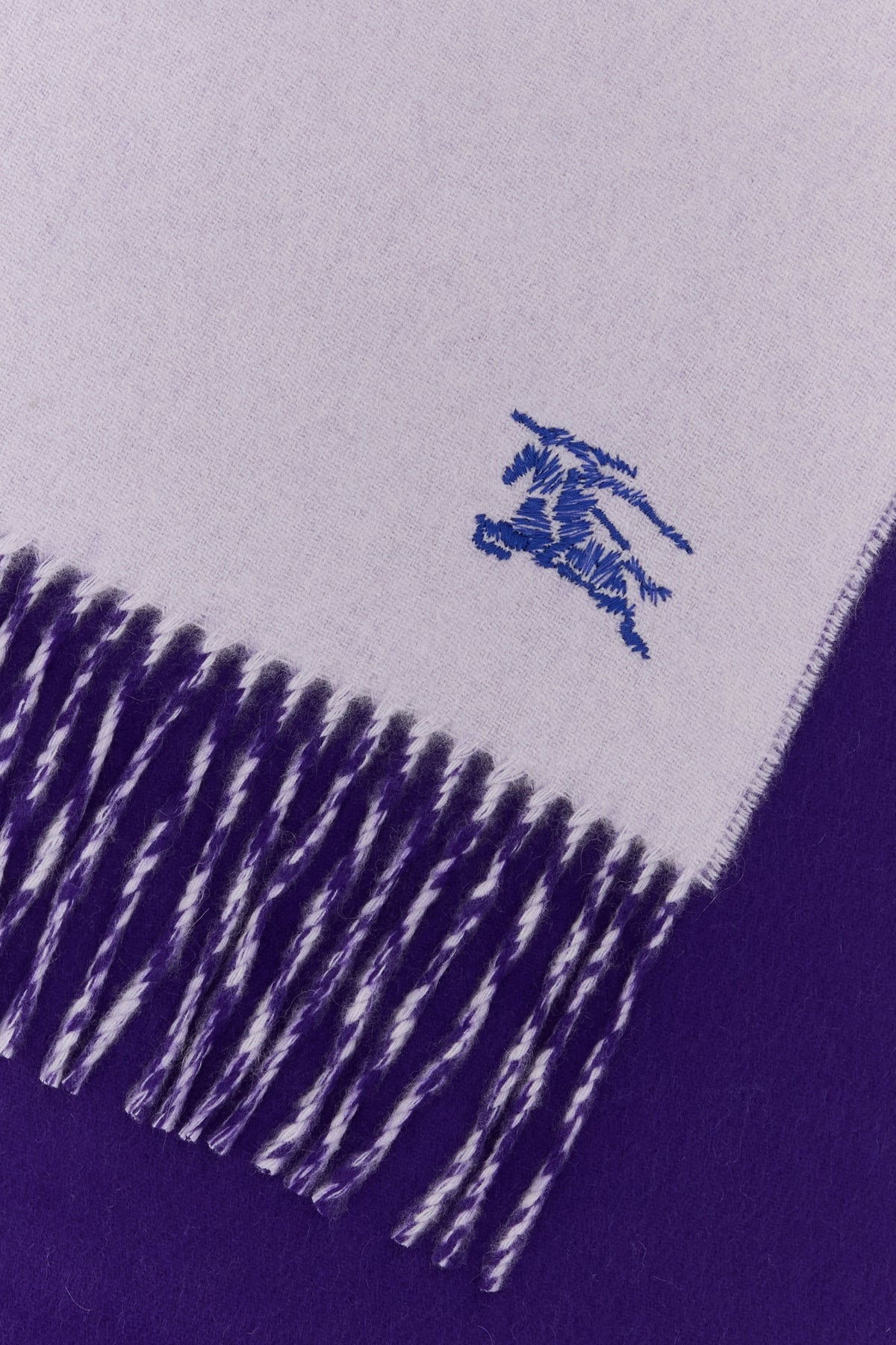 Lilac cashmere scarf - 2