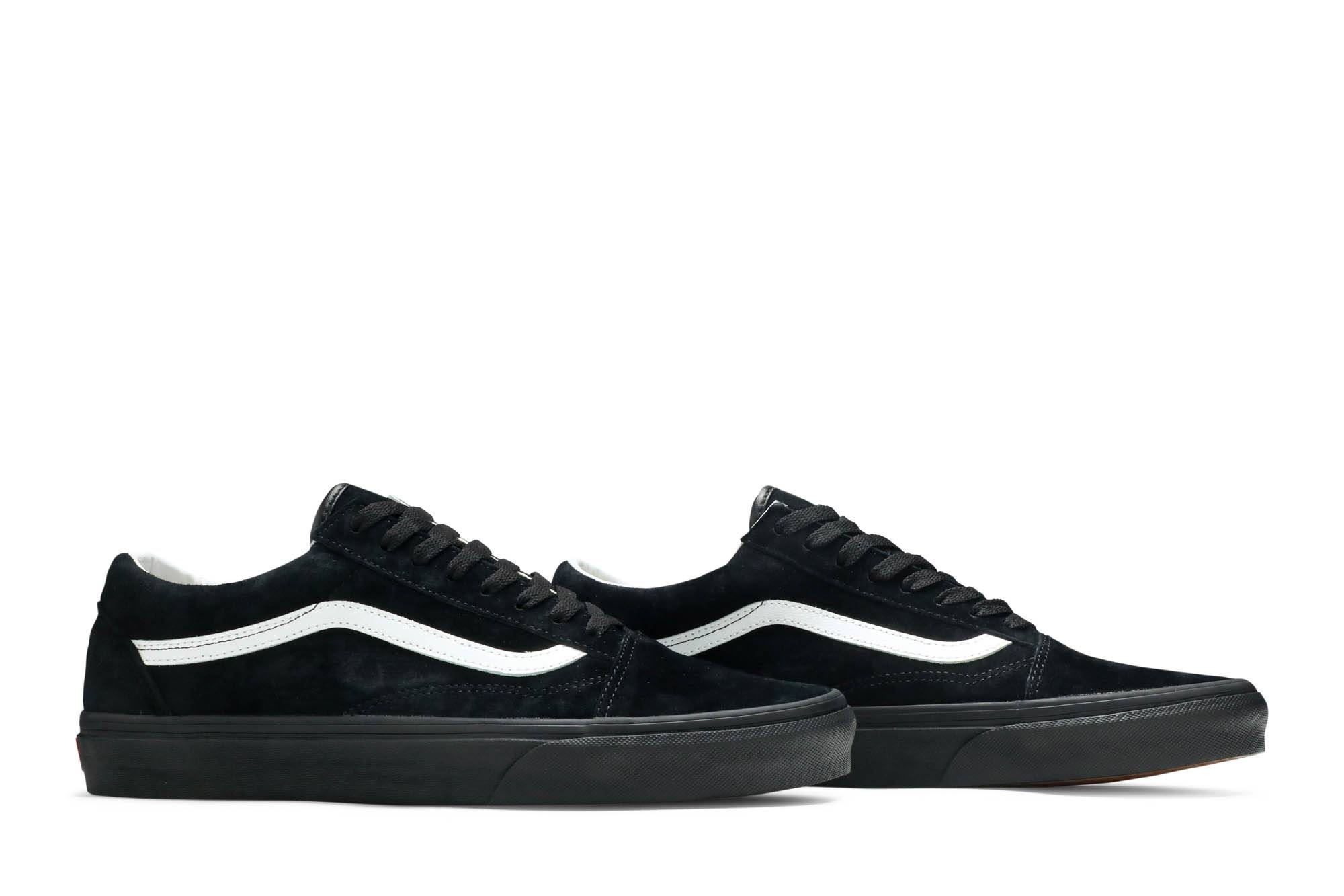 Old Skool 'Pig Suede - Black' - 8