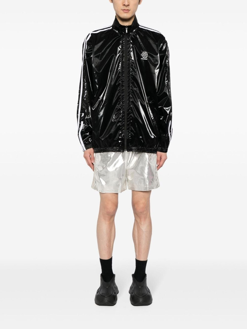 doublet patent-finish track jacket outlook