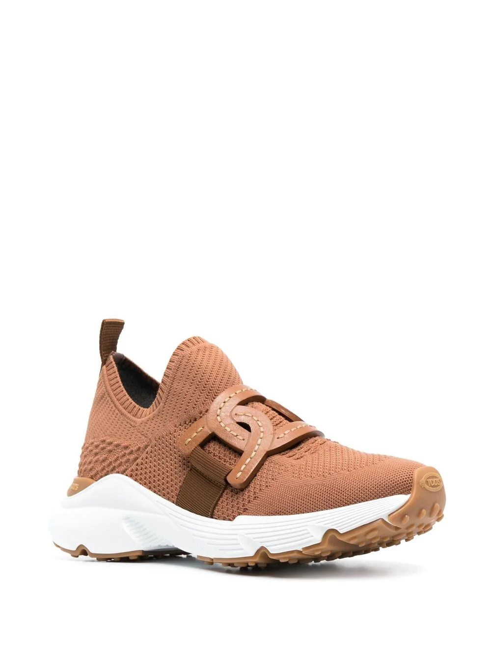 chain-link detail slip-on sneakers - 2