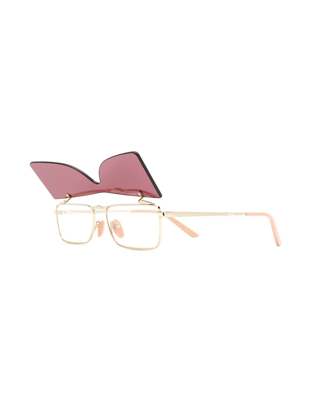 rectangular glasses with solar protection - 2