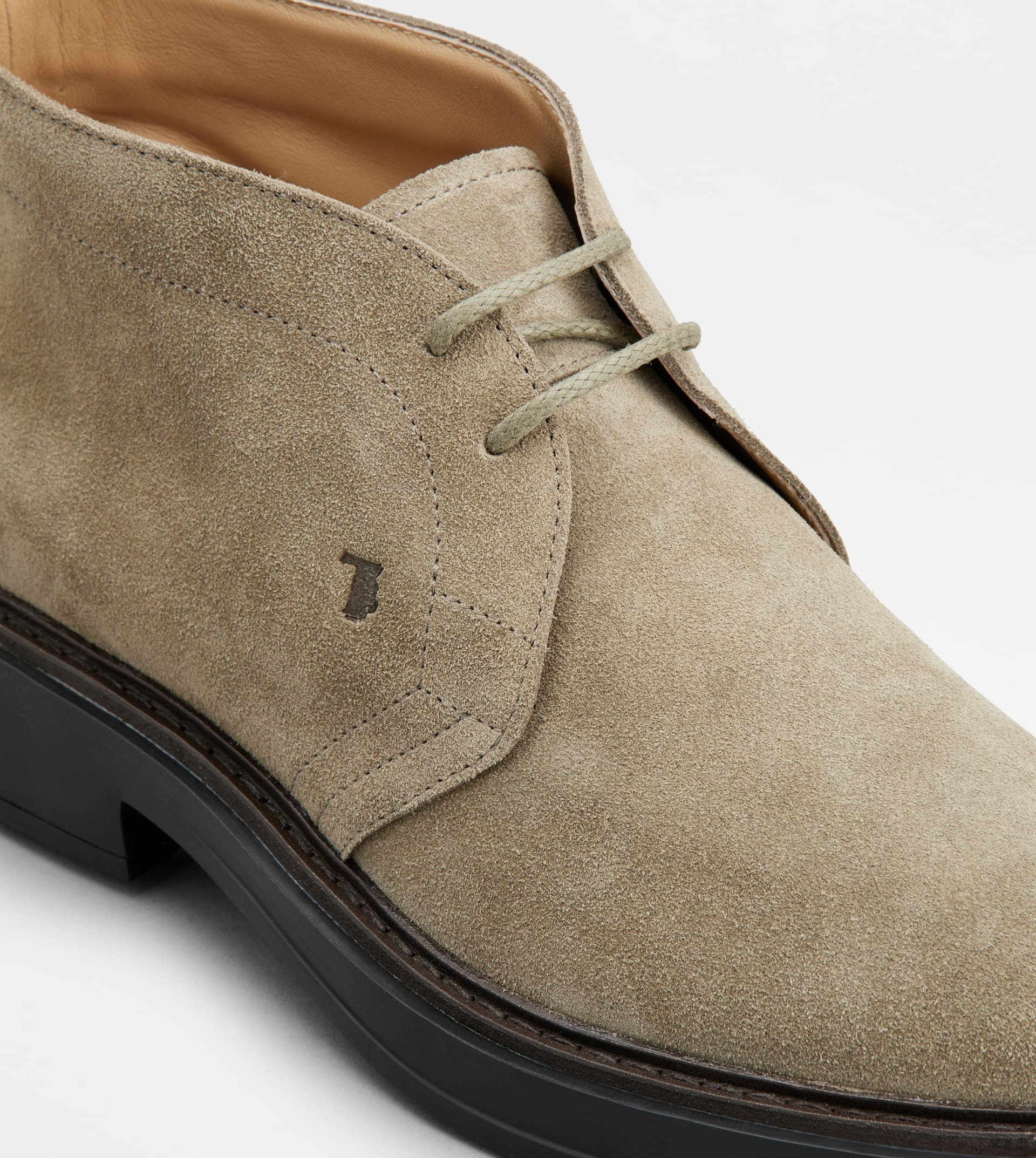 DESERT BOOTS IN SUEDE - BEIGE - 5