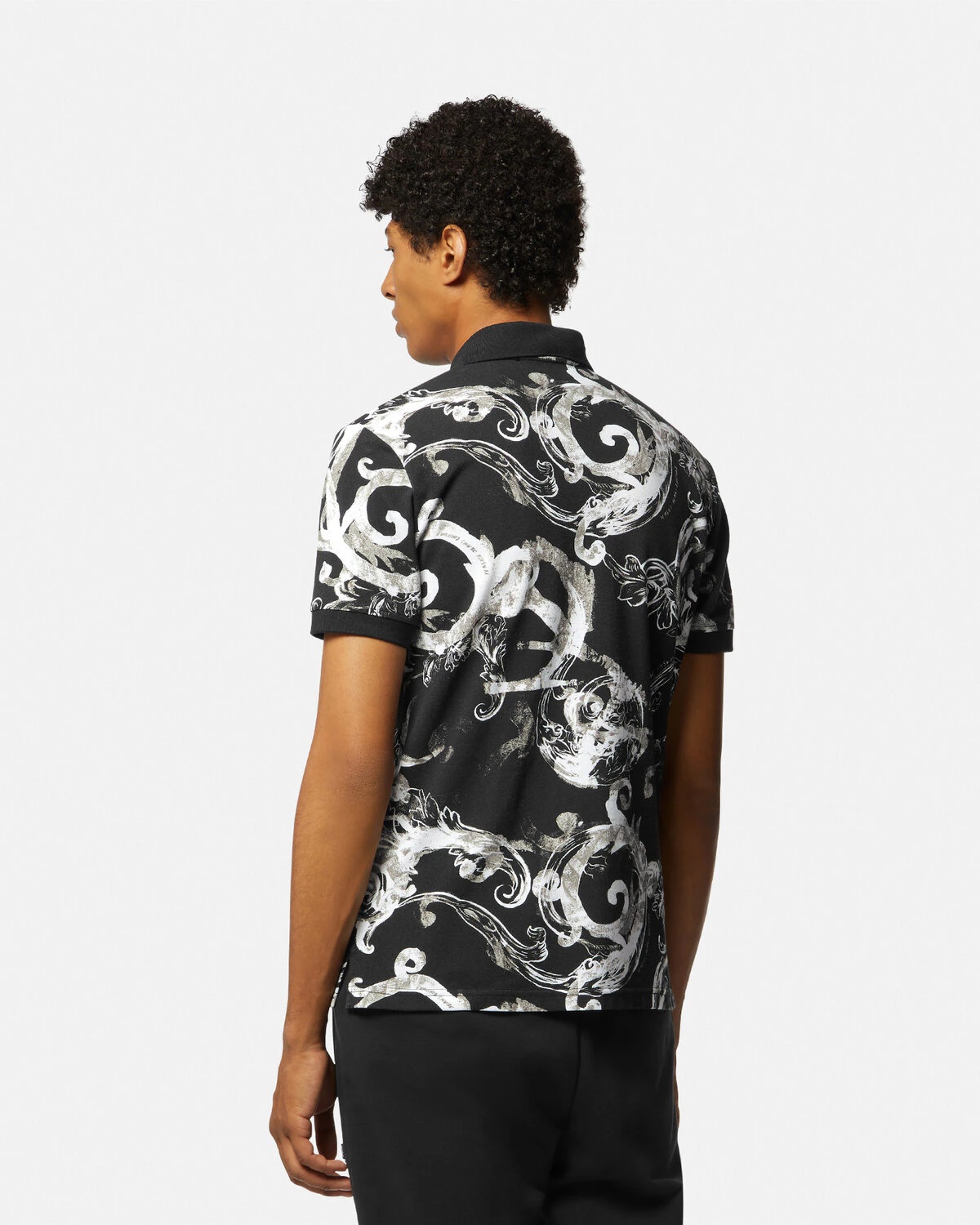 Watercolour Couture Polo Shirt - 5