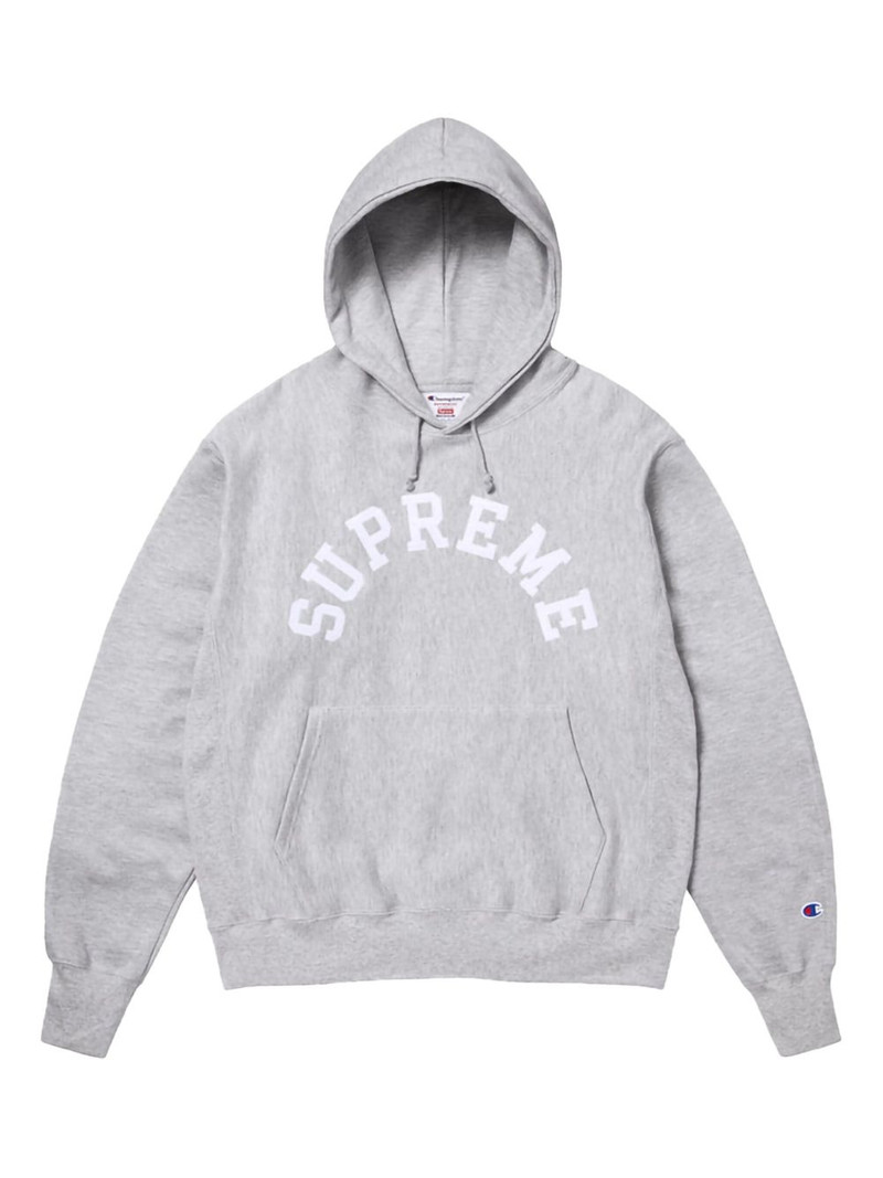 x Champion® logo-print hoodie - 1