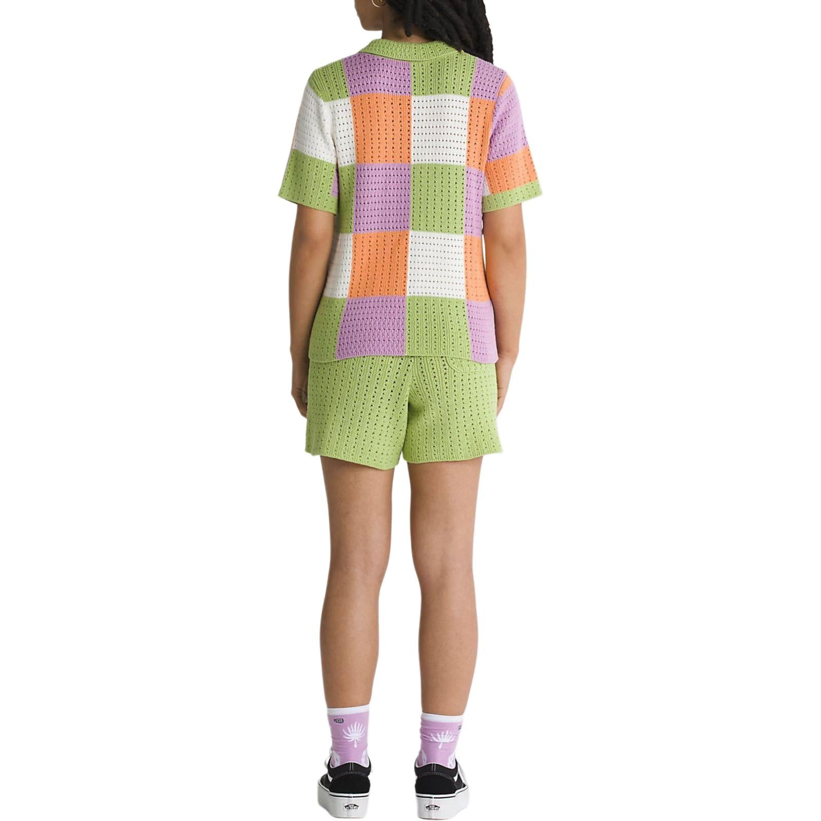 (WMNS) Vans Morrison Checker Sweater 'Multi-color' VN000G3QCR0 - 3
