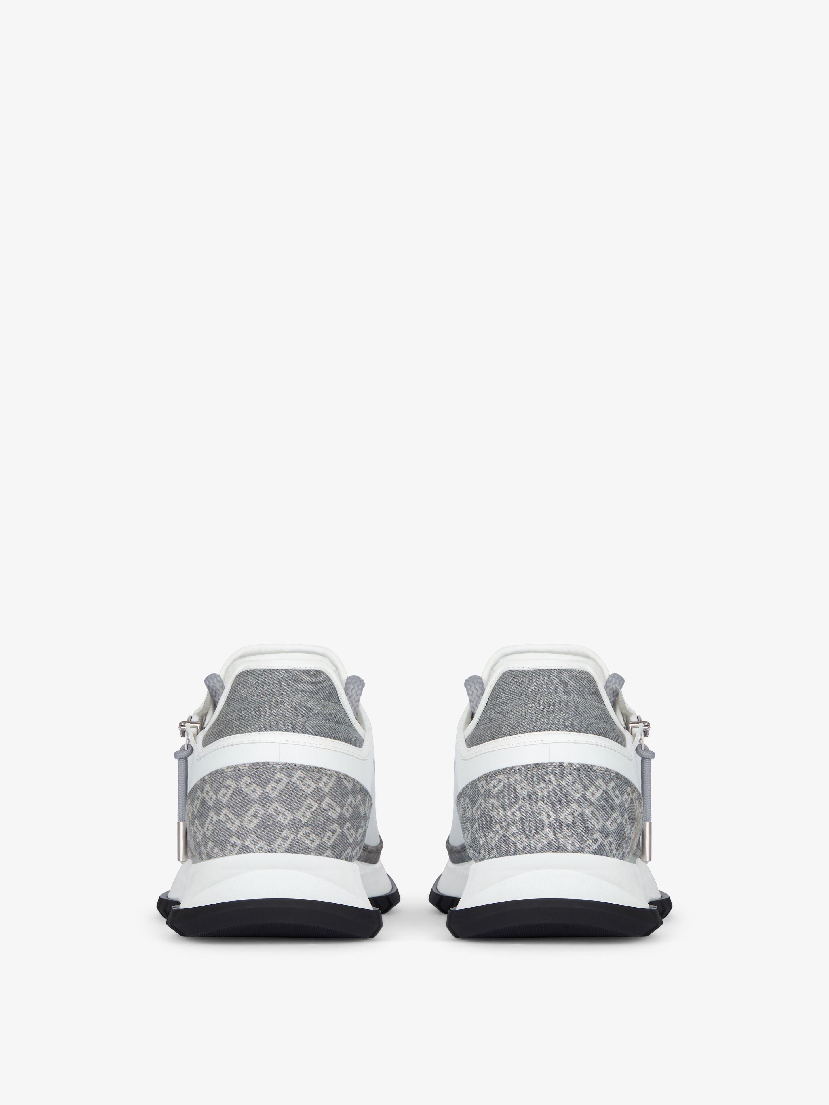 SPECTRE SNEAKERS IN LEATHER & DENIM MONOGRAM 72 - 6