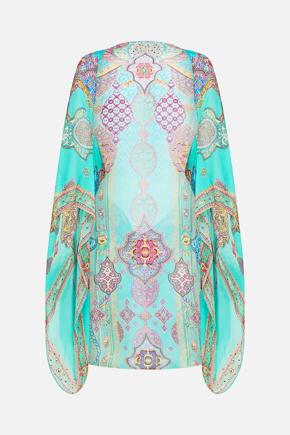SILK CHIFFON SHRUG THE CONCUBINES CORRIDOR - 3
