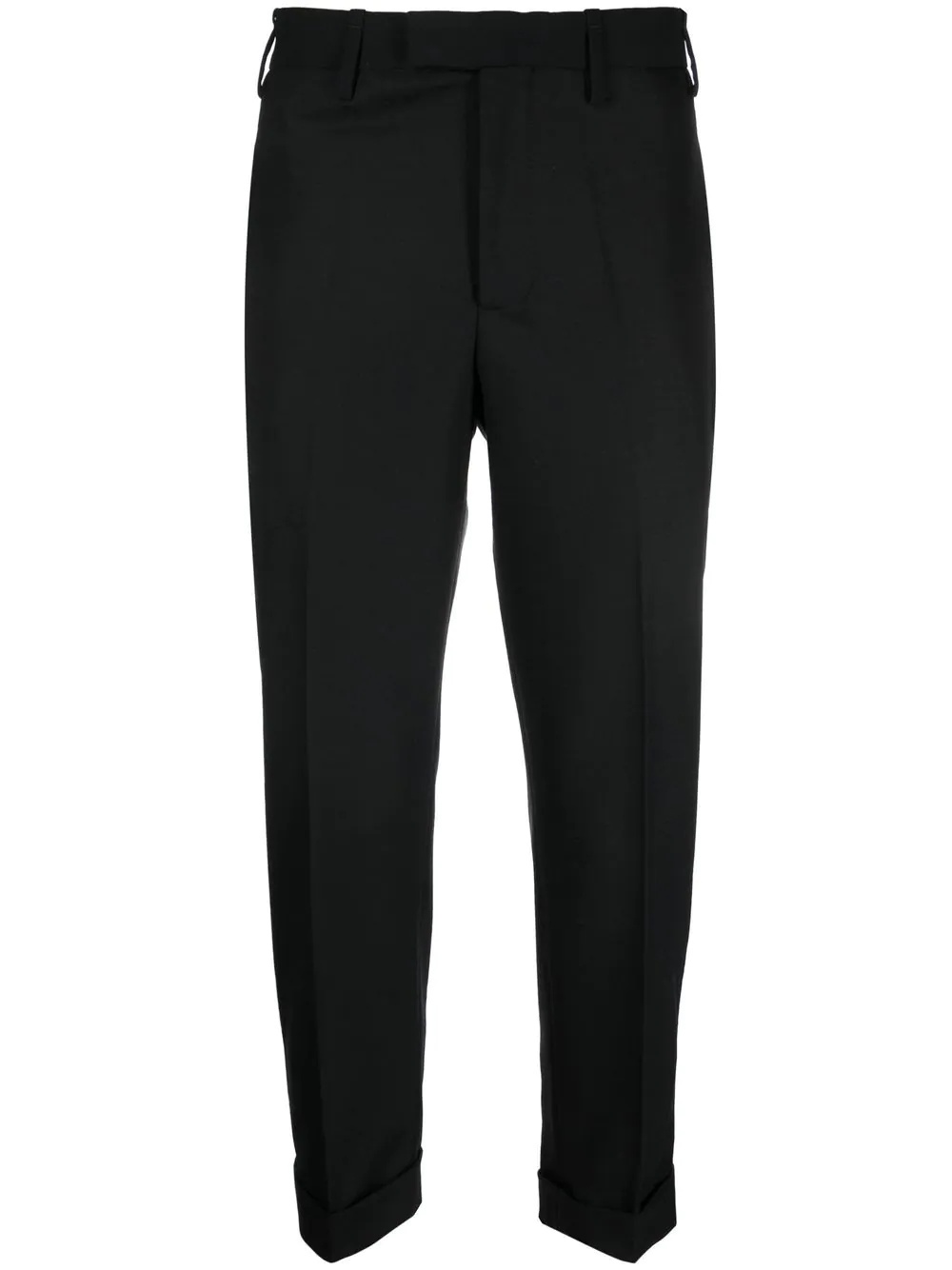 tailored cropped trousers - 1