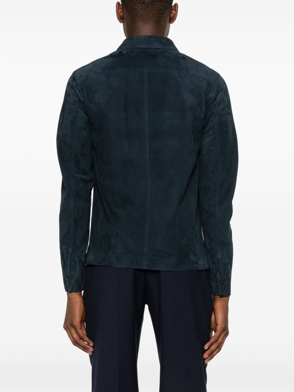 suede shirt jacket - 4