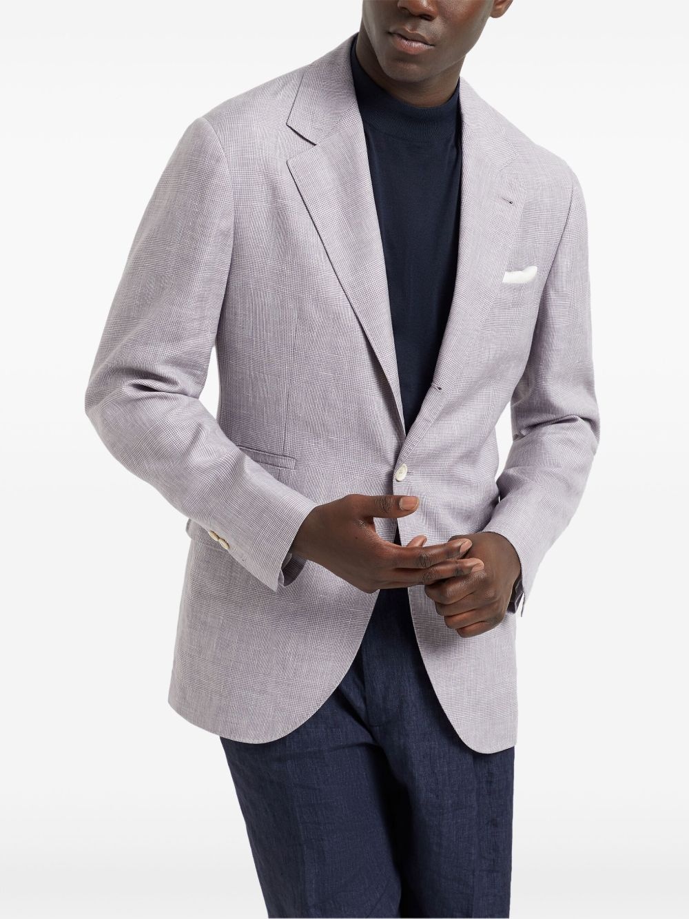 Prince of Wales check blazer - 3