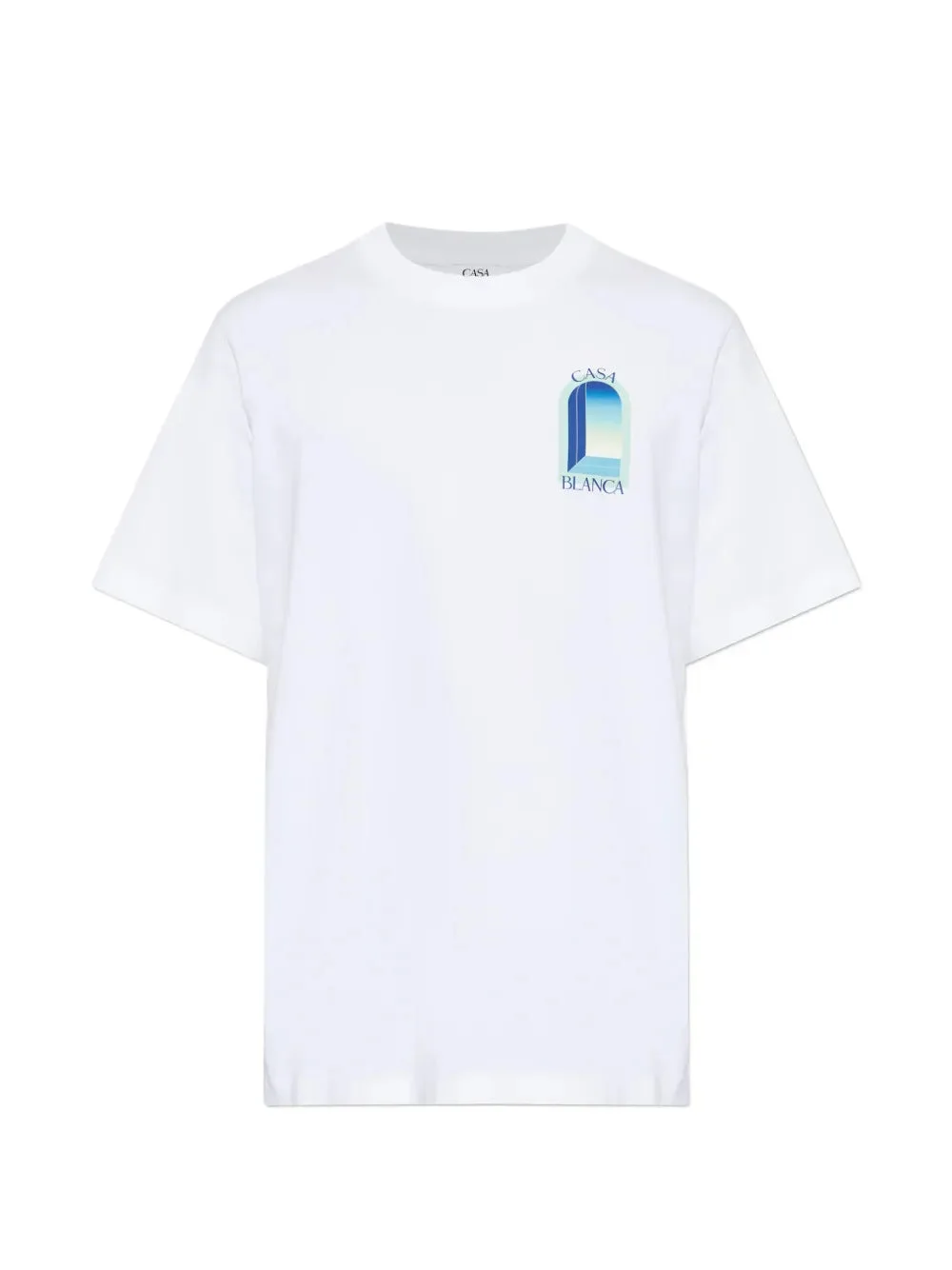 WHITE & MINT L'ARCHE SHORT SLEEVE T‑SHIRT - 1