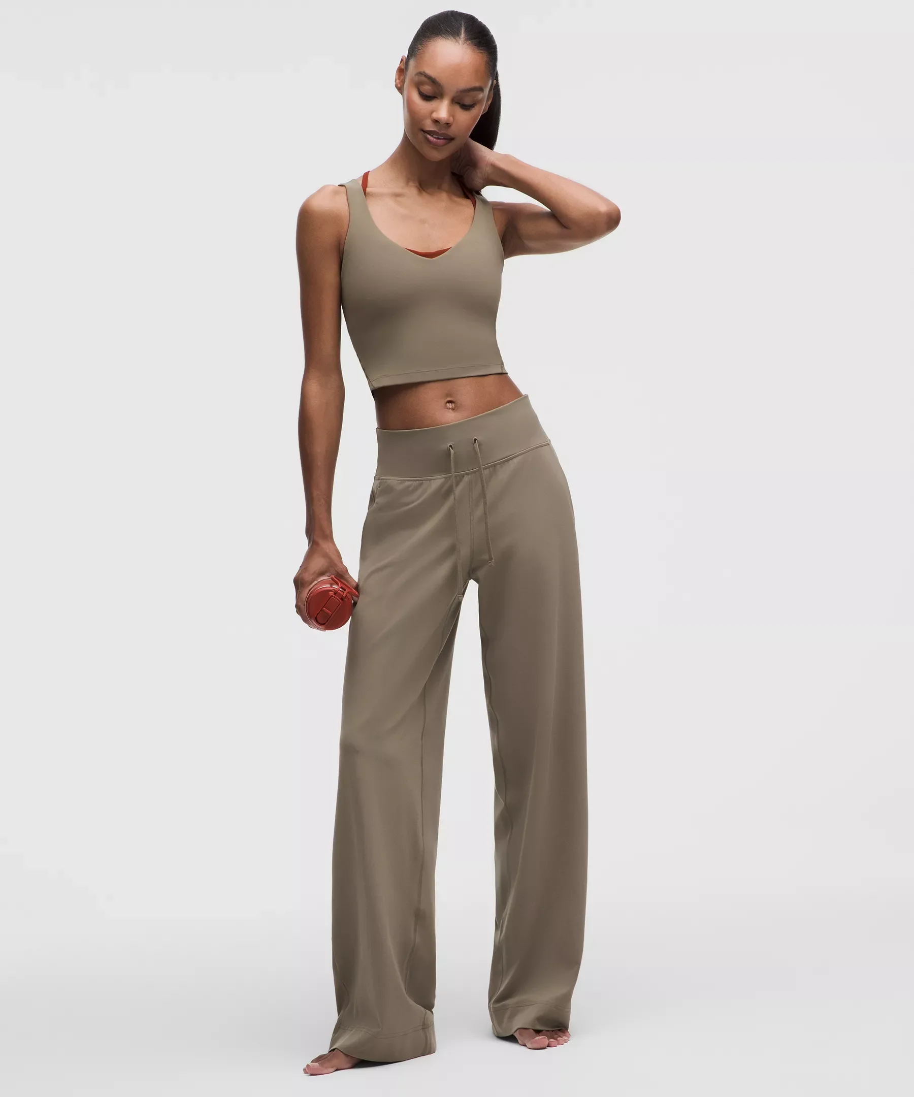 Groove High-Rise Wide-Leg Pant *Short - 1