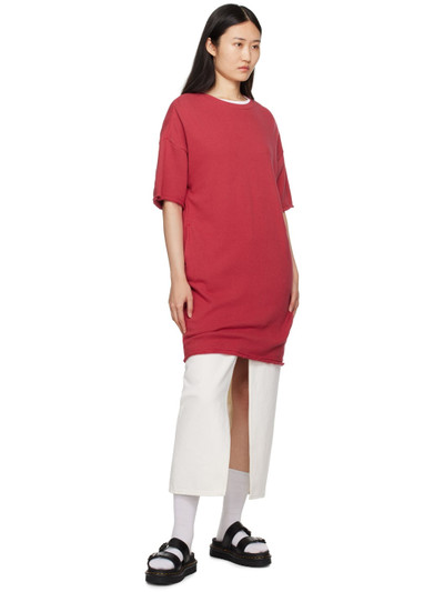 Levi's White Ankle Column Denim Midi Skirt outlook
