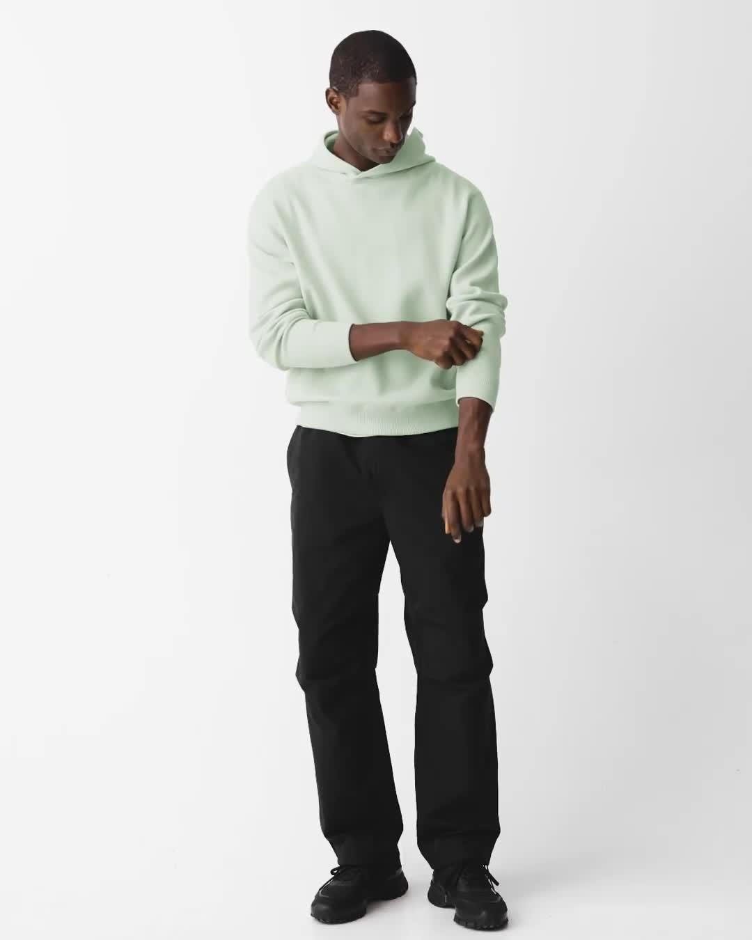 Relaxed Hoodie in Light Bilen - 8