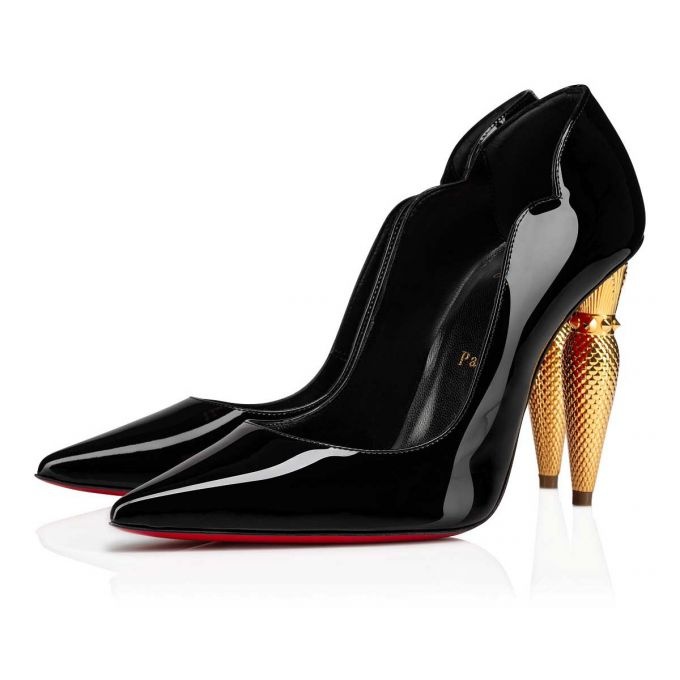 Lipchick Pump BLACK/LIN BK/GOLD - 1