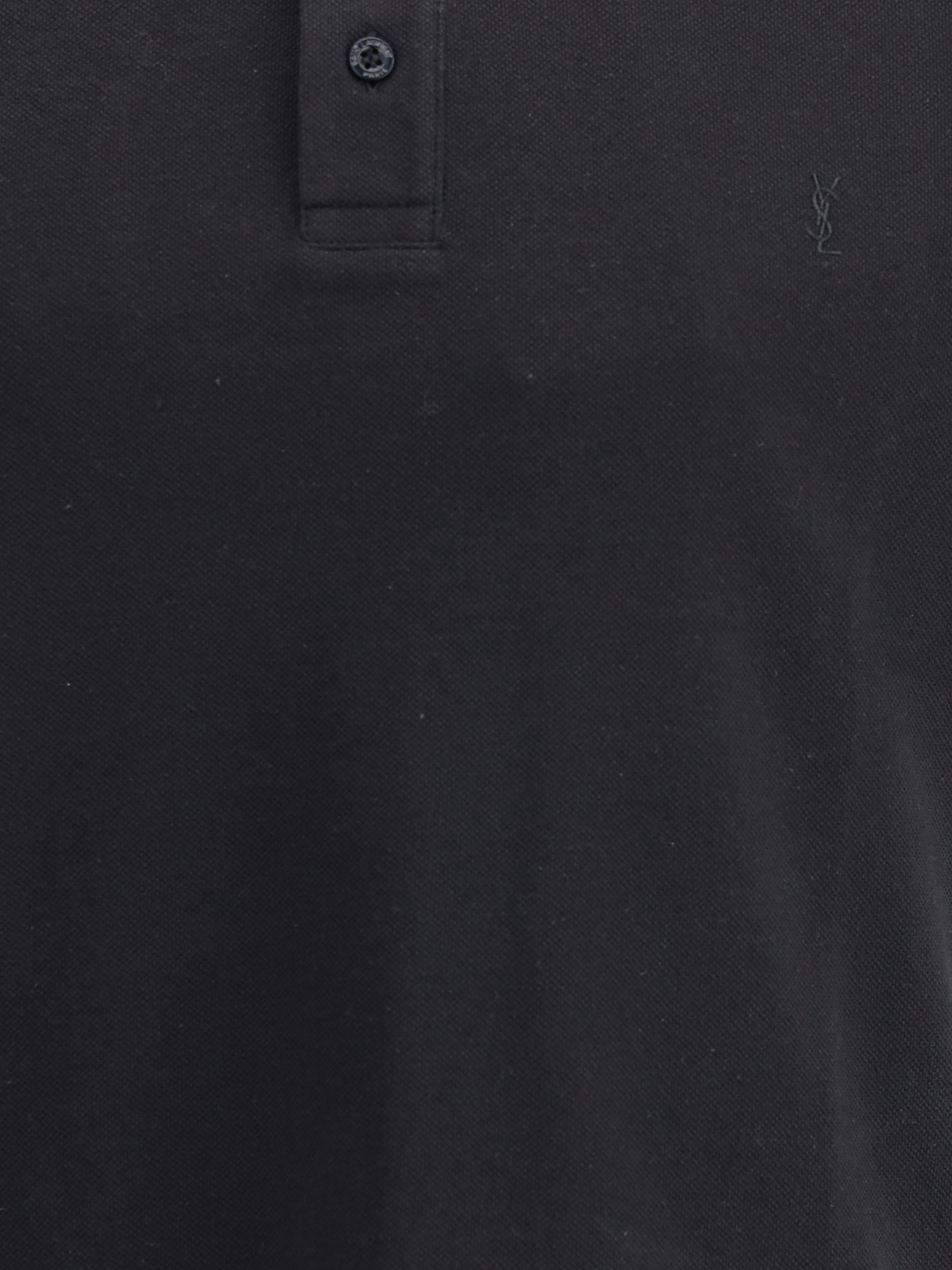 Saint Laurent Men Cotton Polo Shirt - 3