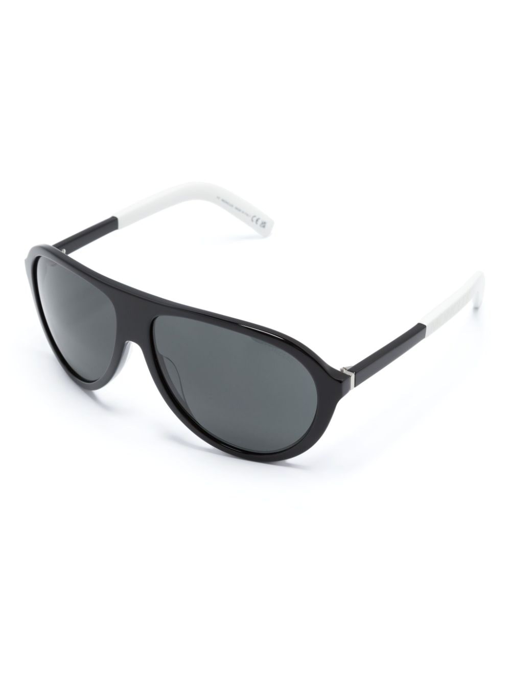 two-tone pilot-frame sunglasses - 2