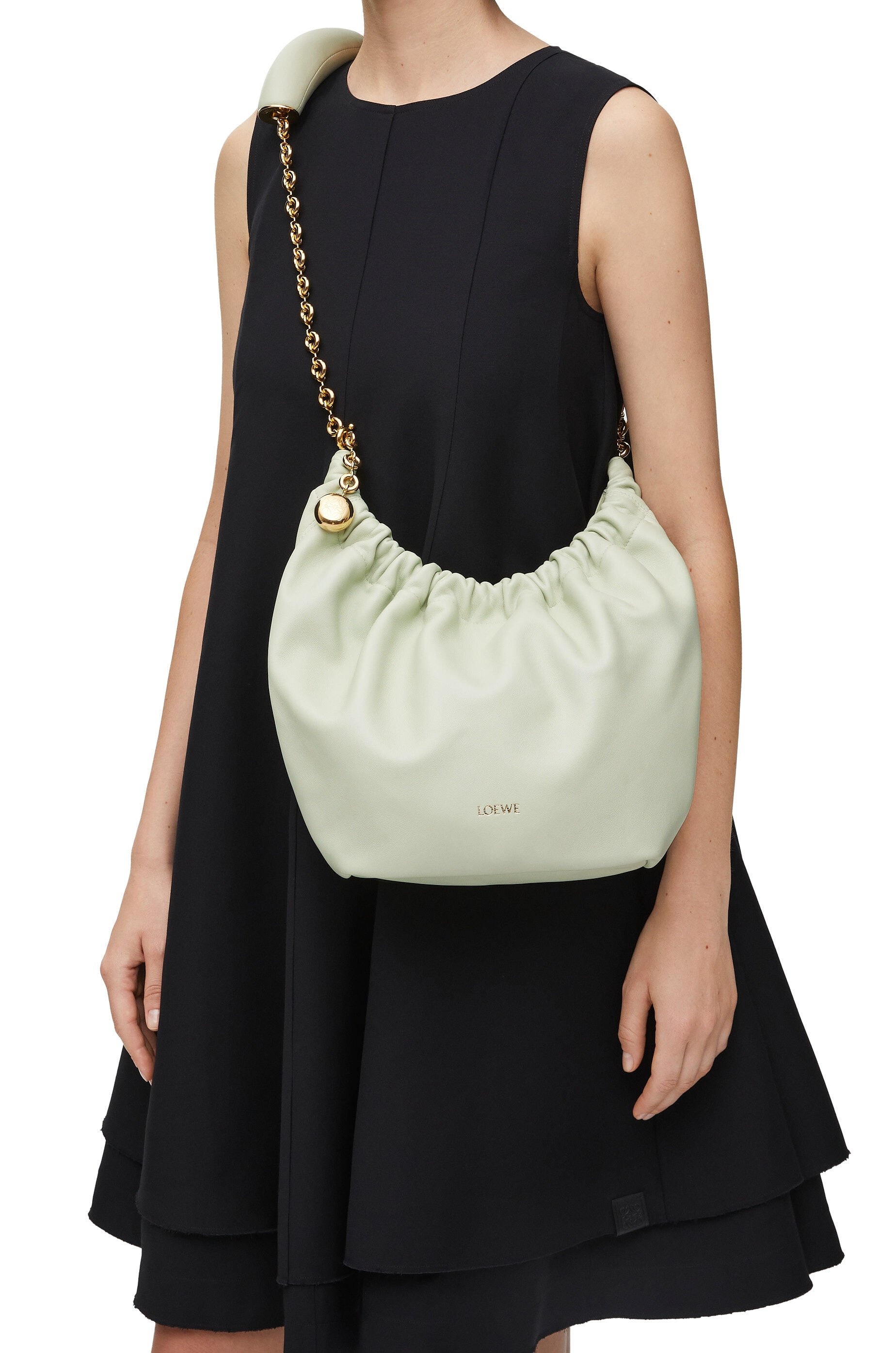 Small Squeeze bag in nappa lambskin - 4