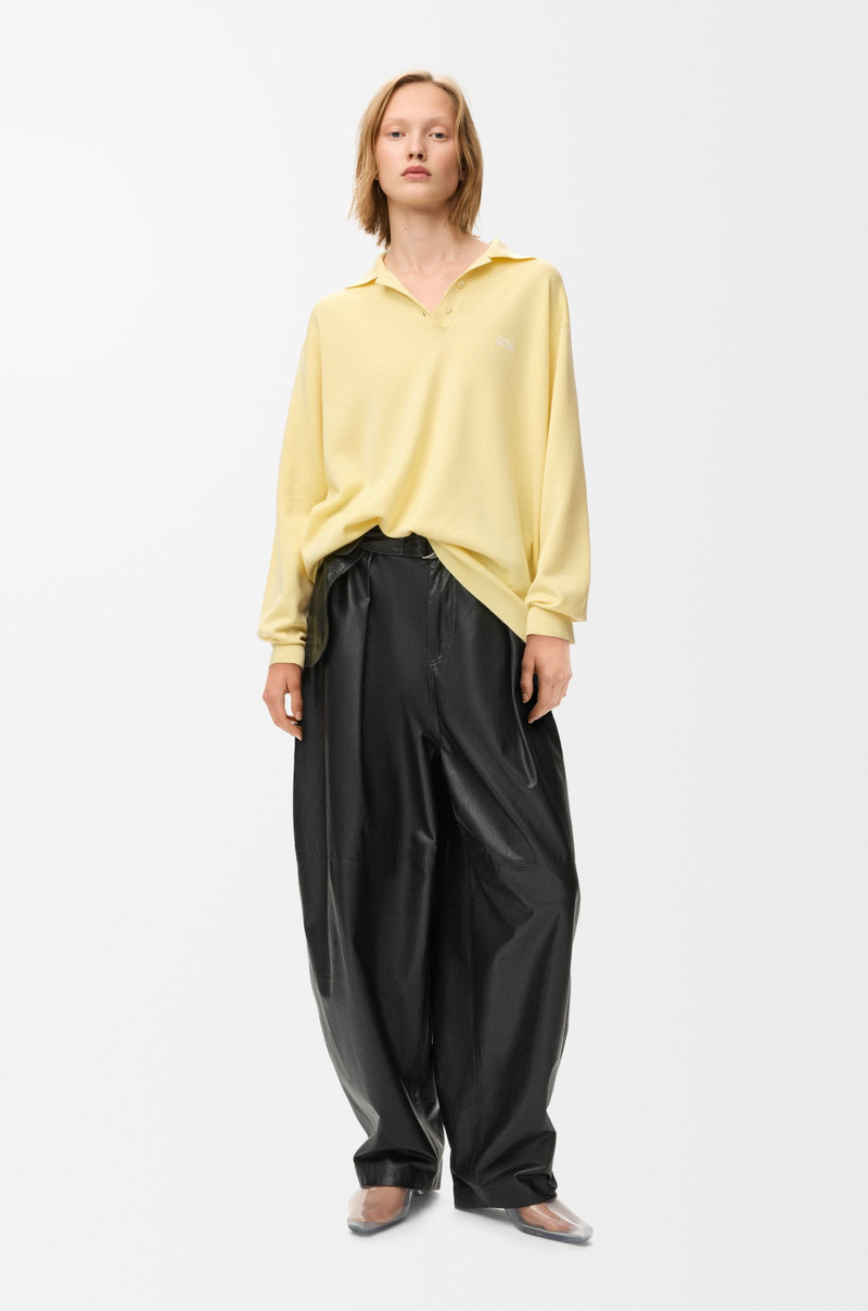 Loewe Polo sweater in cashmere and silk blend outlook