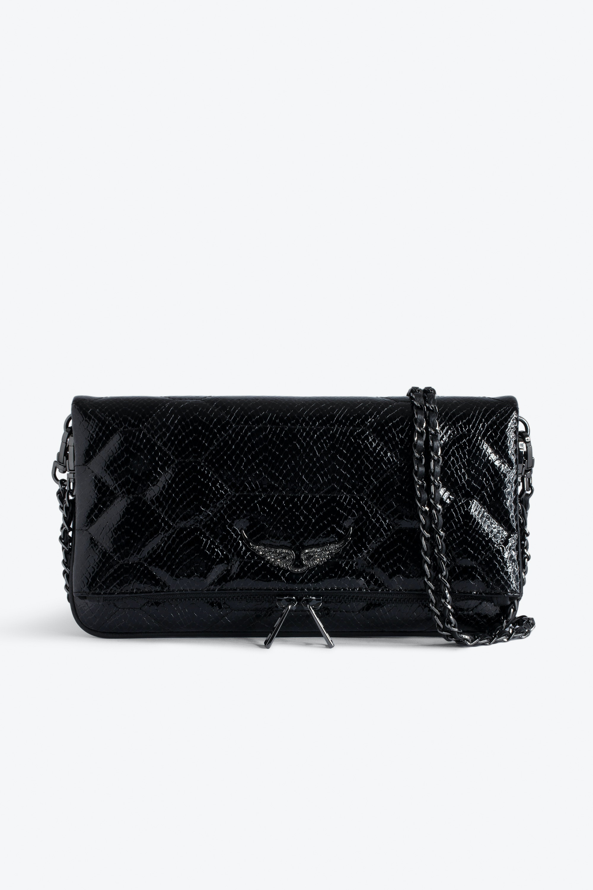 Rock Glossy Wild Quilted Clutch - 1