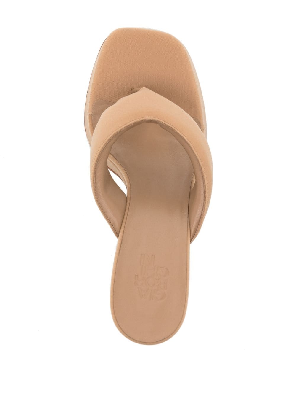 thong-strap 110mm sandals - 4