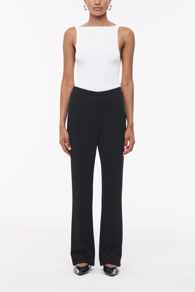 Another Tomorrow Everyday Suiting Pant in Black outlook