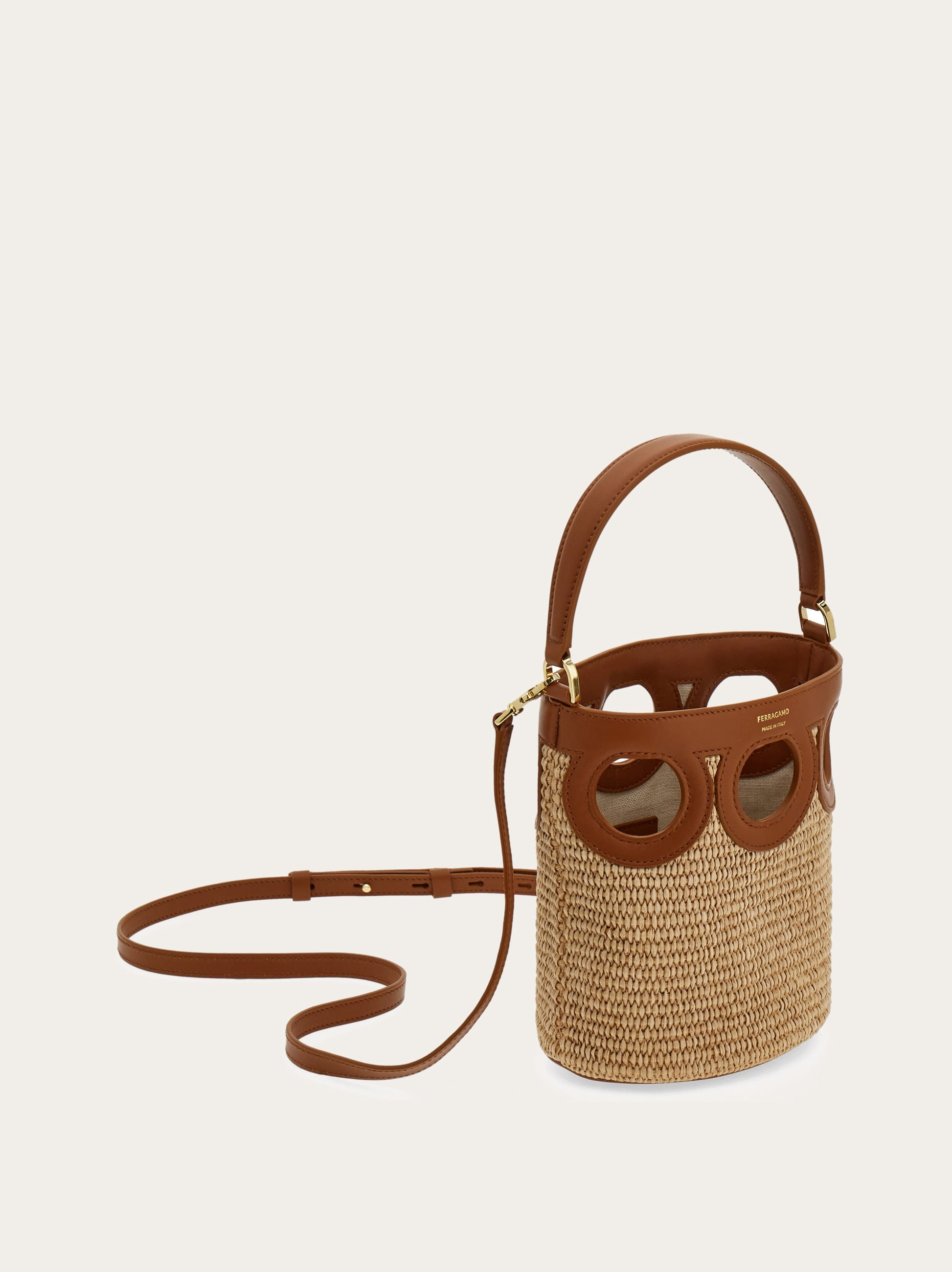 Gancini mini bucket bag - 8