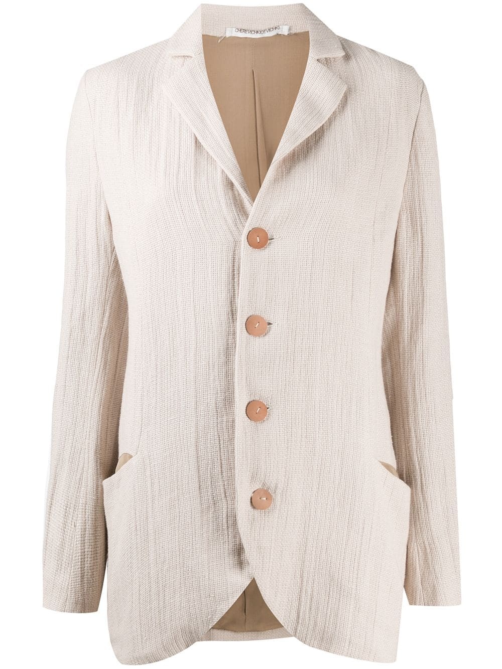 slouchy lightweight jacket - 1