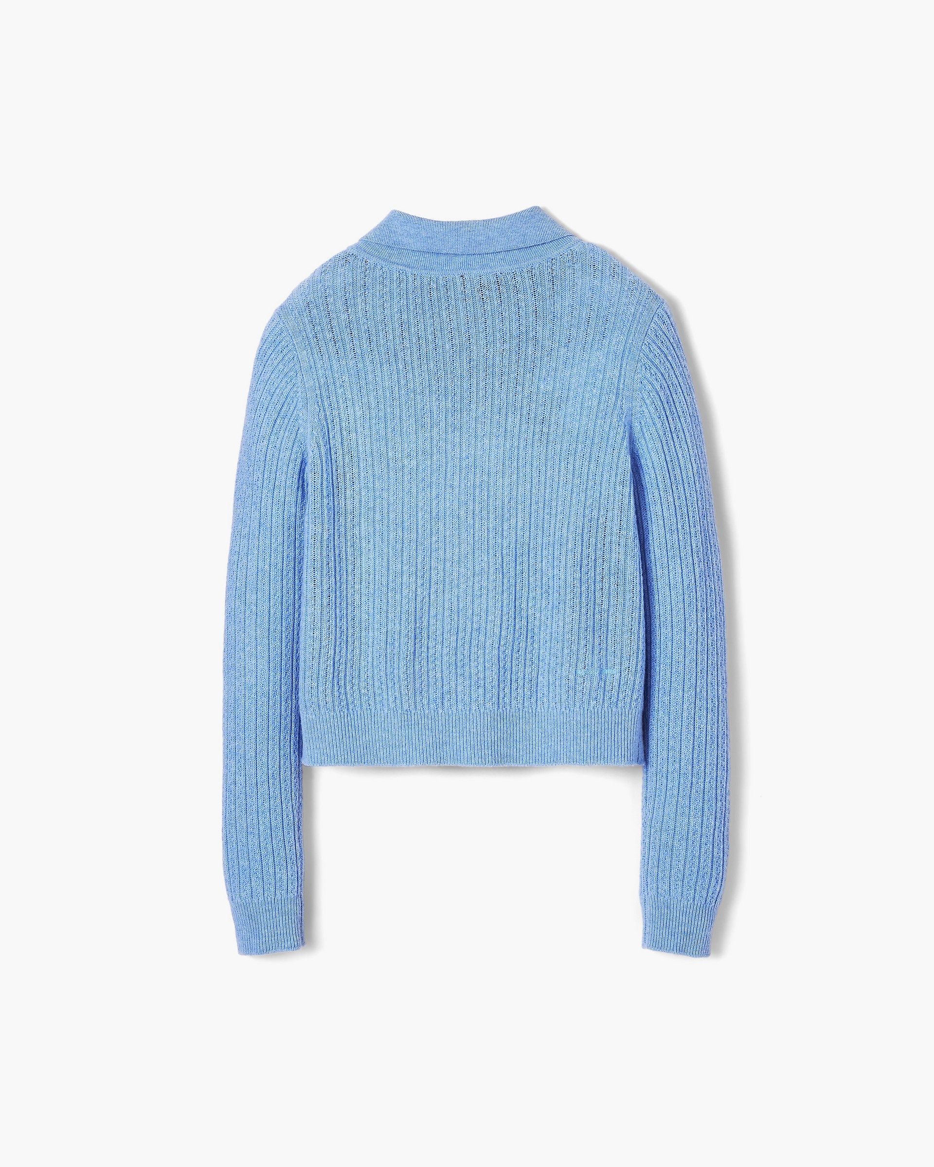 CABLE-KNIT CHARM CARDIGAN - 4