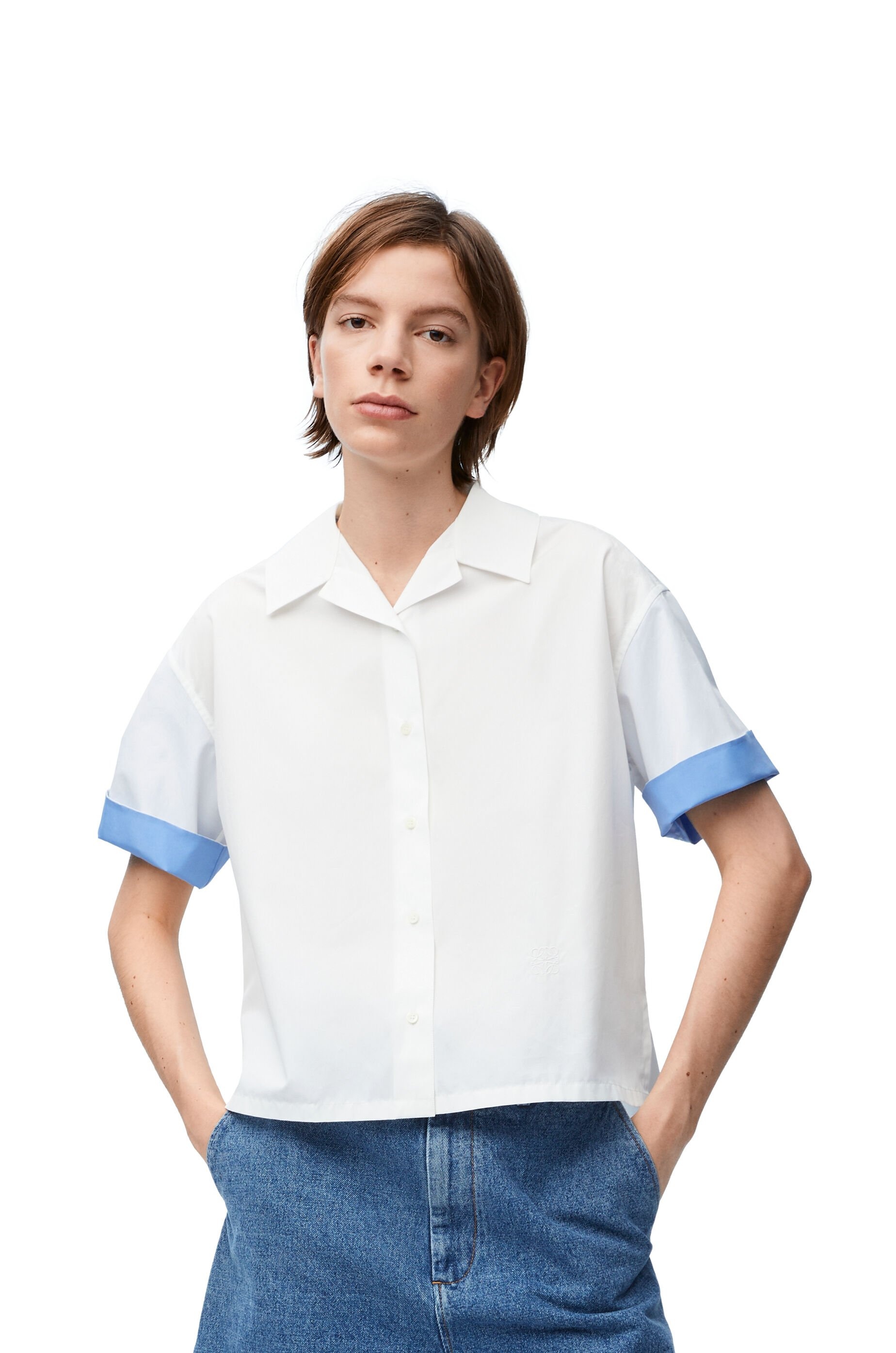 Short sleeve shirt in cotton - 3