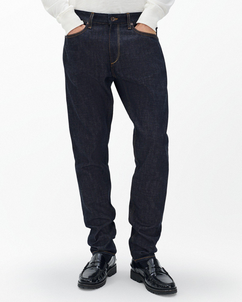 Fit 3 Athletic Jeans rb Selvedge in Raw Indigo 4