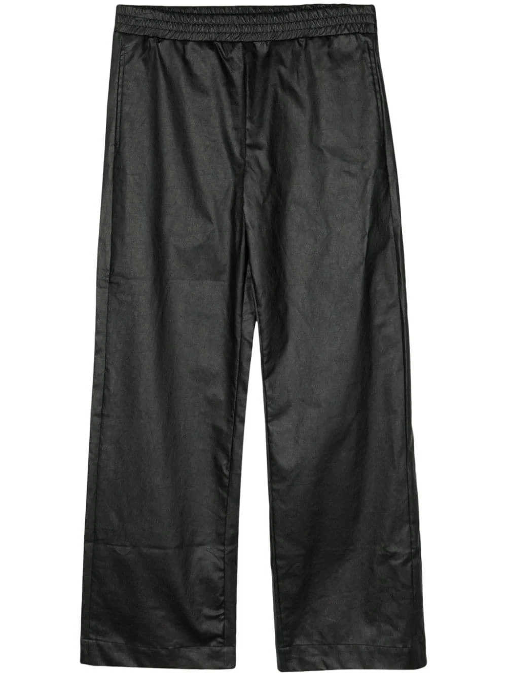 graphic-print elasticated-waist trousers - 1