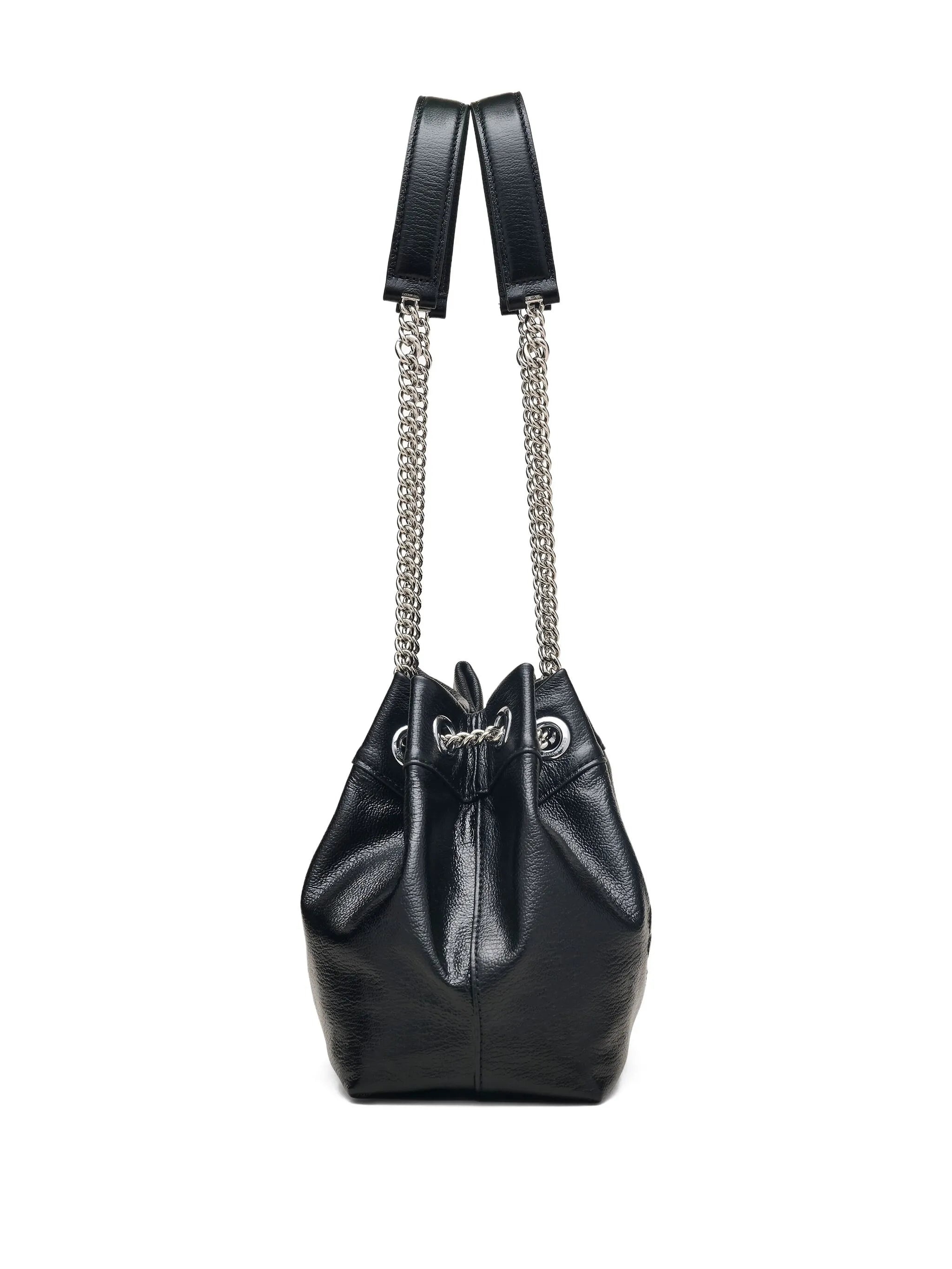 Marc Jacobs The Leather Chain Sack Bag - 6