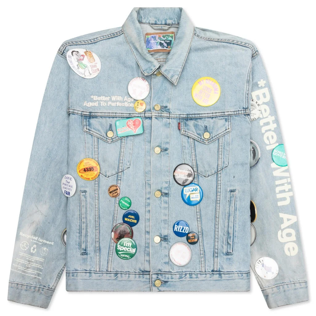 CAMPAIGN DENIM JACKET - INDIGO - 1