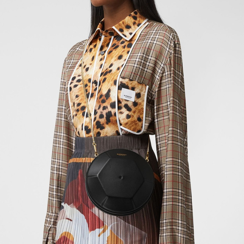 Lambskin Paillette Clutch with Detachable Chain Strap 10