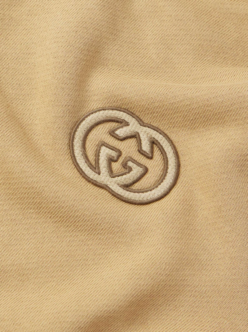 Logo-Appliquéd Cotton-Jersey Hoodie 4