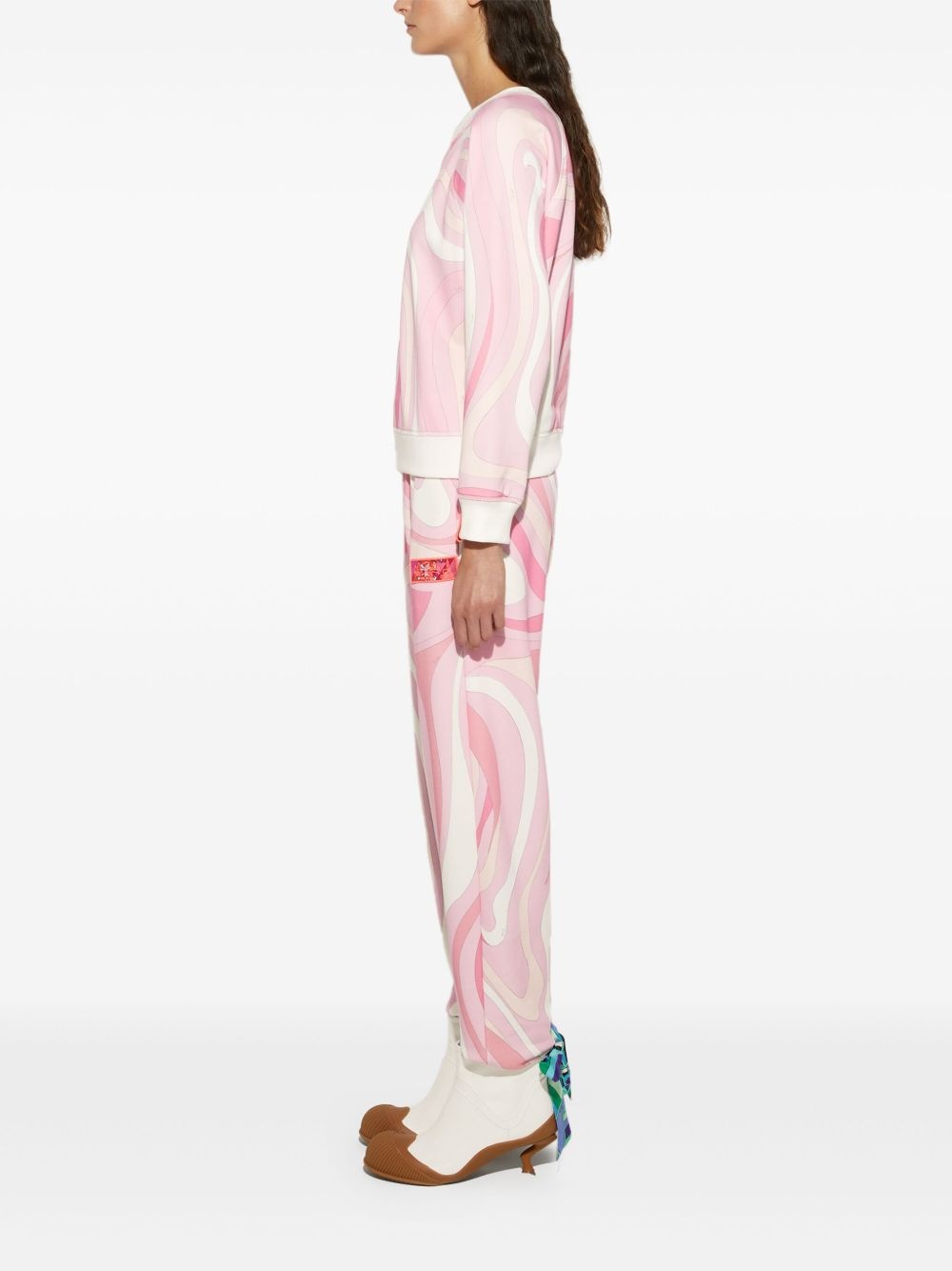 fleece track pants - 3