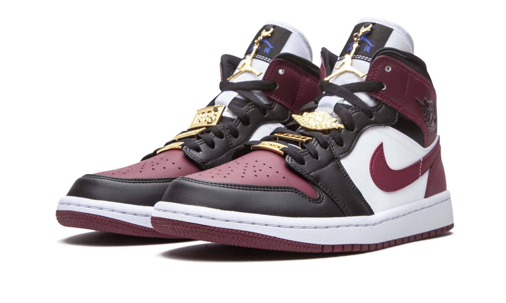 Wmns Air Jordan 1 Mid SE "Gold Pendants" - 4