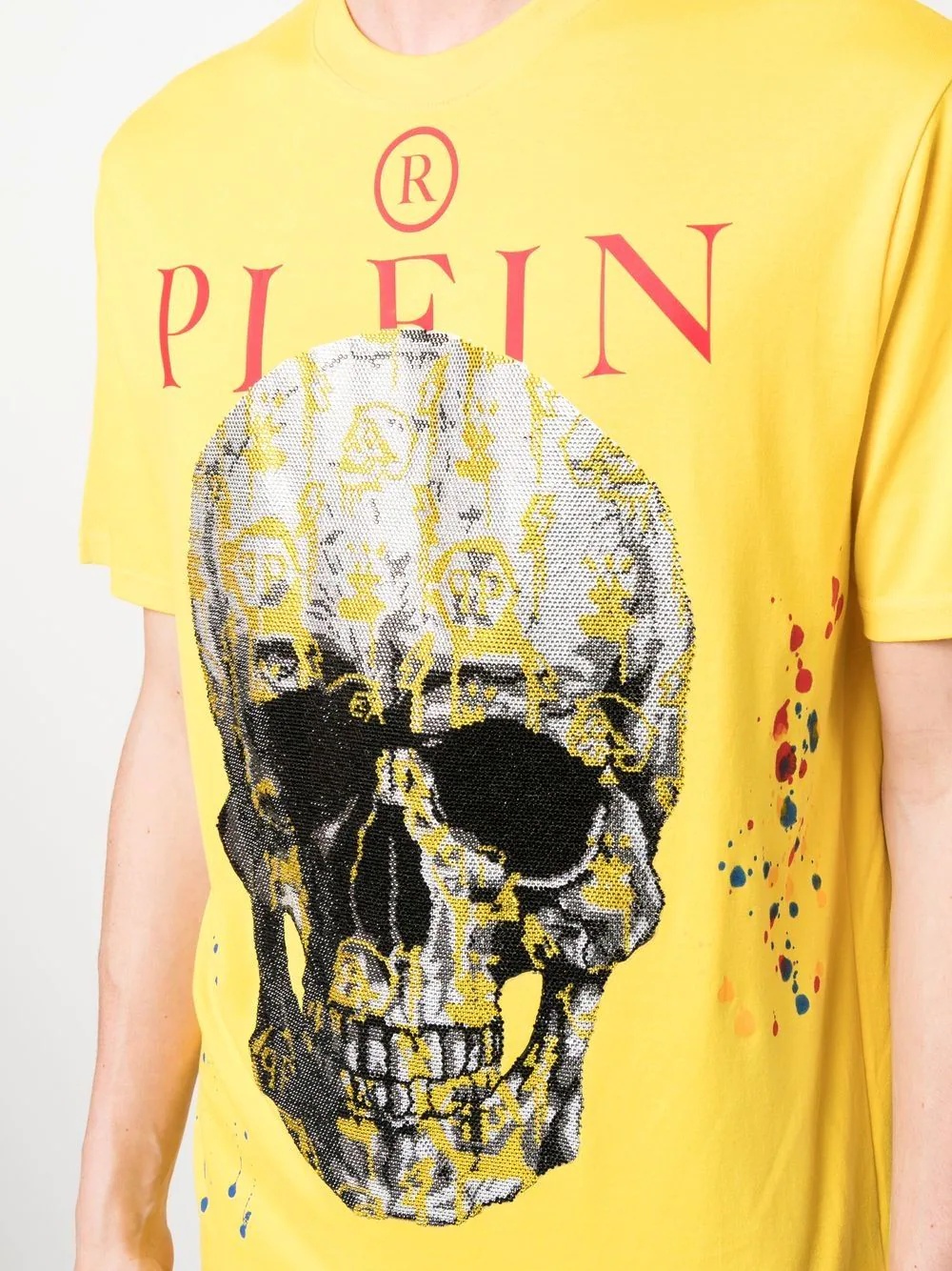 skull-print short-sleeve T-shirt - 5