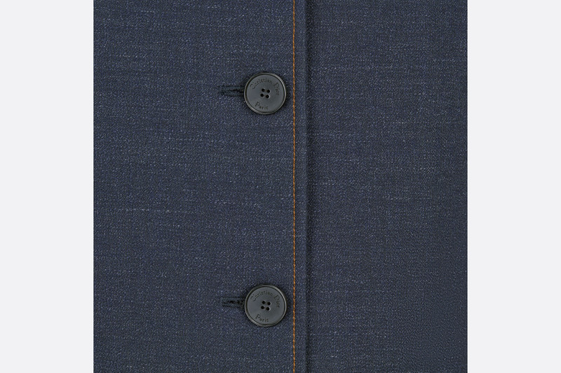 2-in-1 Cropped Peacoat 3