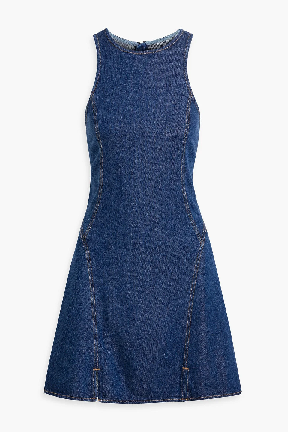 Denim mini dress - 1