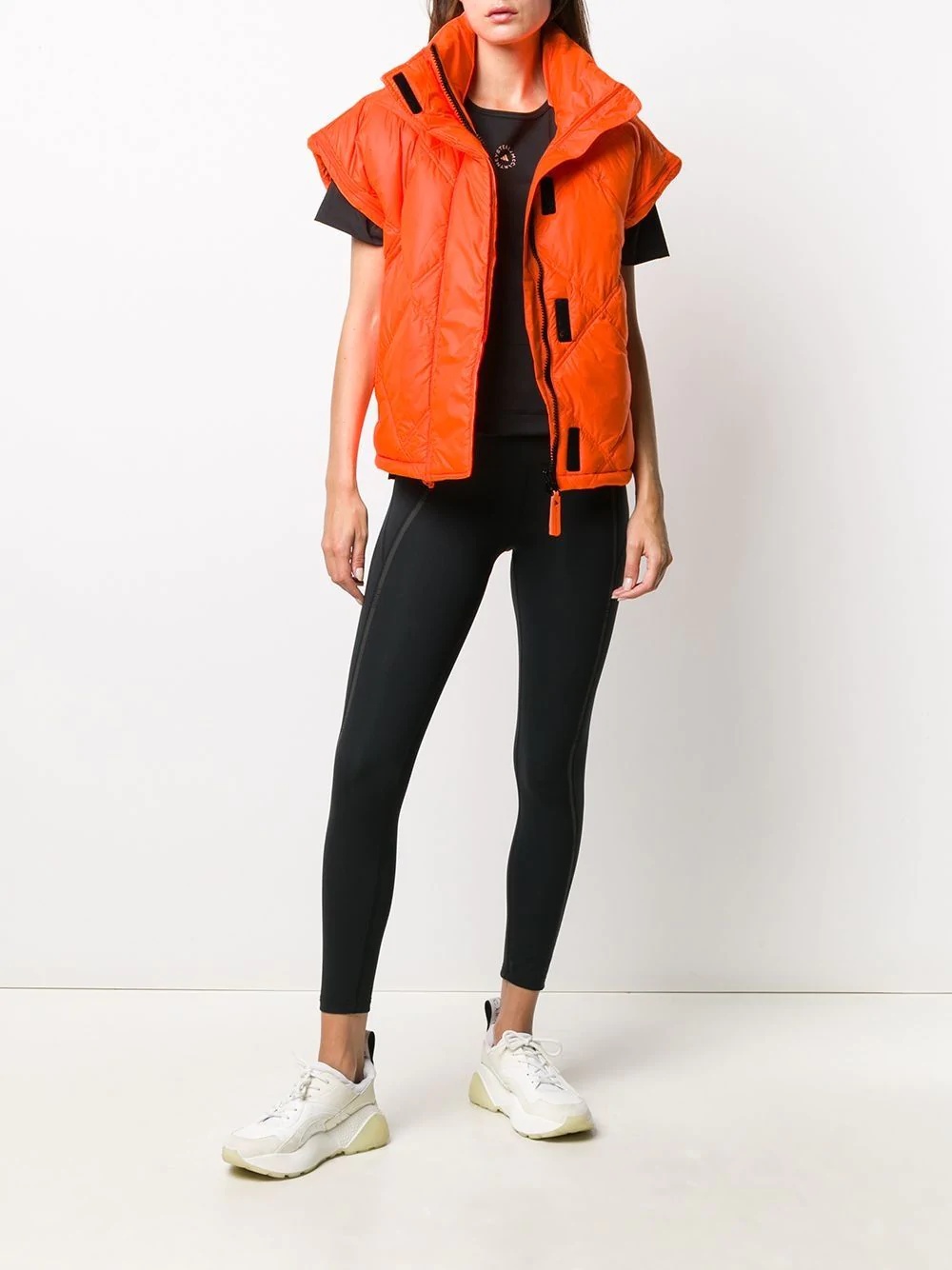 convertible high-neck puffer jacket - 6